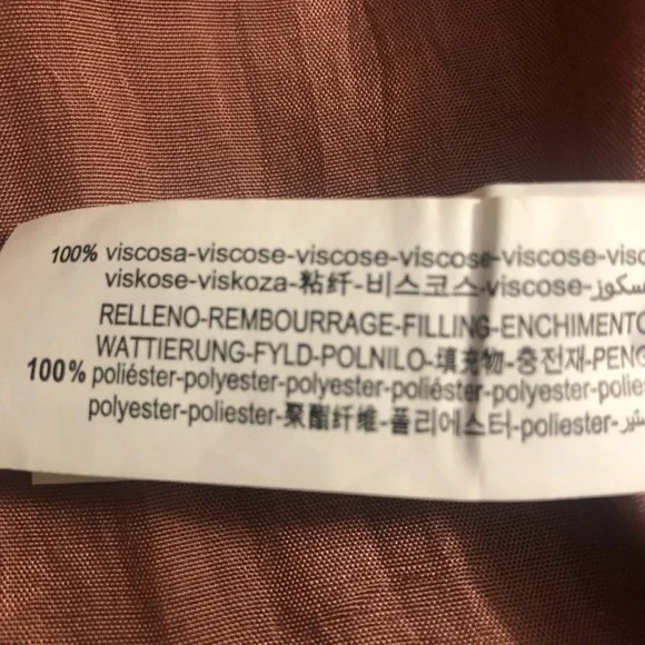 Zara Patchwork Embroidered Kimono Robe - Pink & Brown - Picture 5 of 5